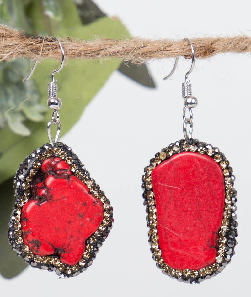 Red Rock earrings