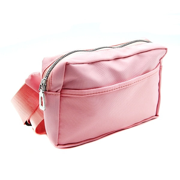 Light pink belt bag